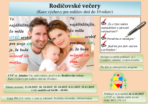 rodicovske vecery