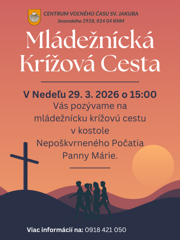 Krížová cesta mladých v dolnom kostole