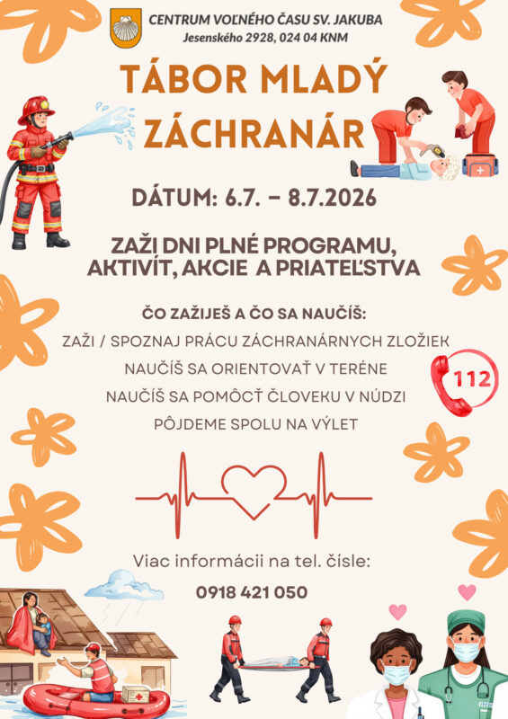 Mladý záchranár – tábor